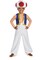 Disguise Super Mario Bros Toad Deluxe Child Halloween Costume Medium (7-8)